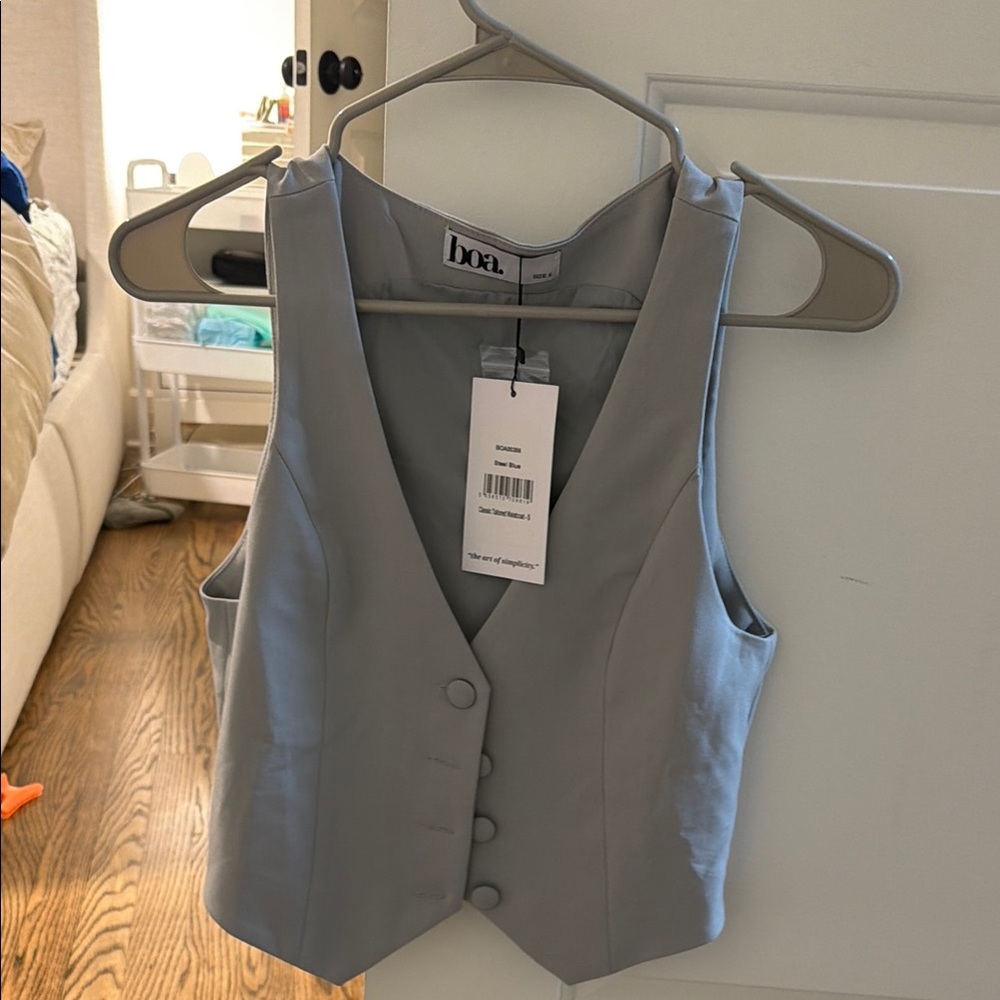 Boa Women's Gray Vest